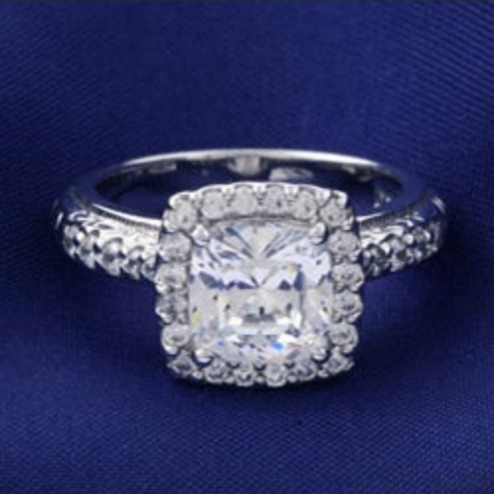 Tacori IV Bloom Cut engagement Ring - Picture 4 of 7